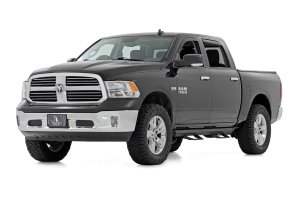 Ram 1500 Step - Rough Country - SRL2 Adjustable Aluminum - Black - '11-'18